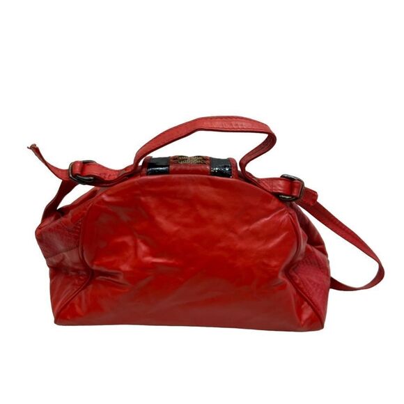 RARE‎ Vintage San Marco Brand Genuine Leather Large Handbag - Picture 4 of 15